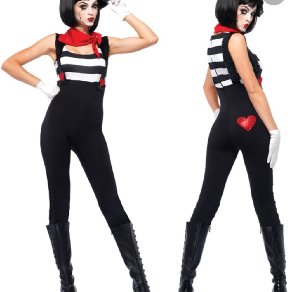 Mime Halloween Costume
